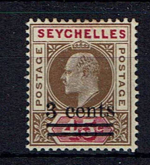 Image of Seychelles SG 59a LMM British Commonwealth Stamp